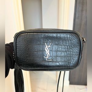 Saint Laurent mini camera crossbody bag, black, excellent condition